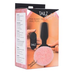 Vibrating bunny tail