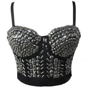 Rivet Dance B Cup Bustier Bra