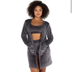 Super Soft Velour Robe